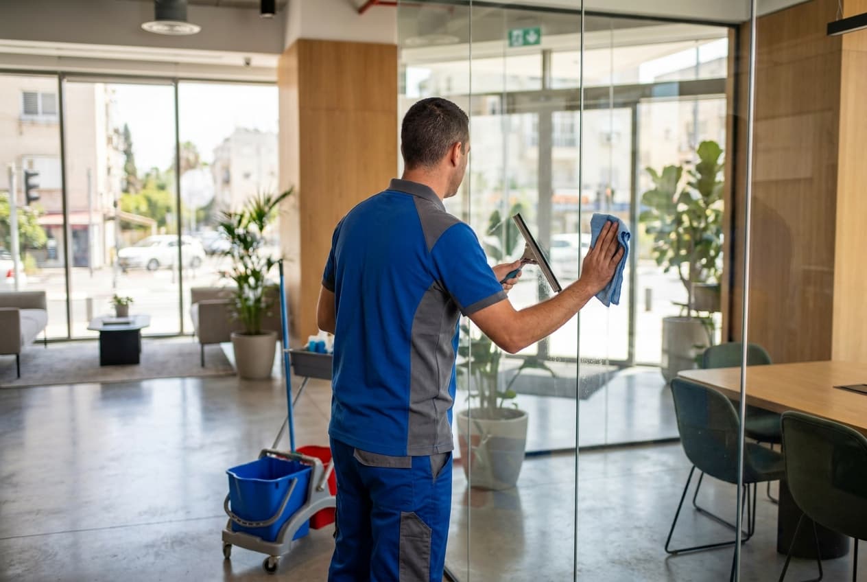 Office Building Cleaner in Rishon LeZion