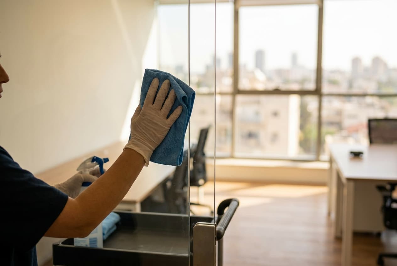 Office cleaning worker in Petah Tikva