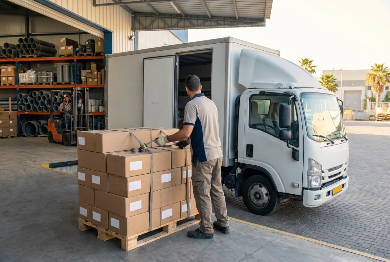 Driver for plumbing warehouse up to 12 tons