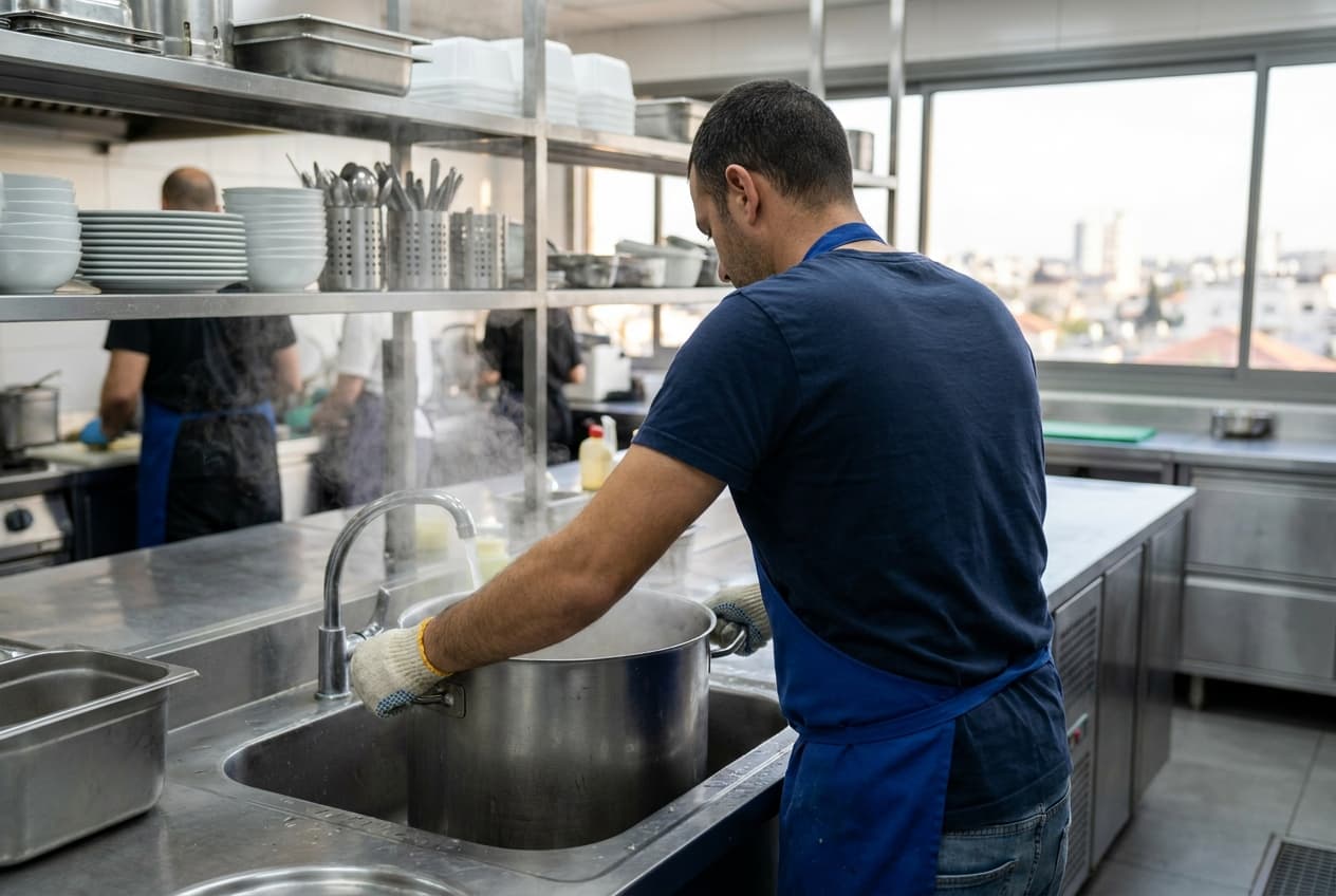 General Kitchen Worker in Beer Yaakov