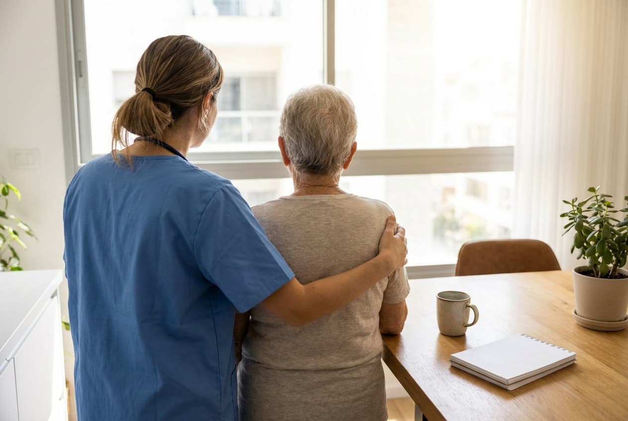 Caregiver for Elderly People