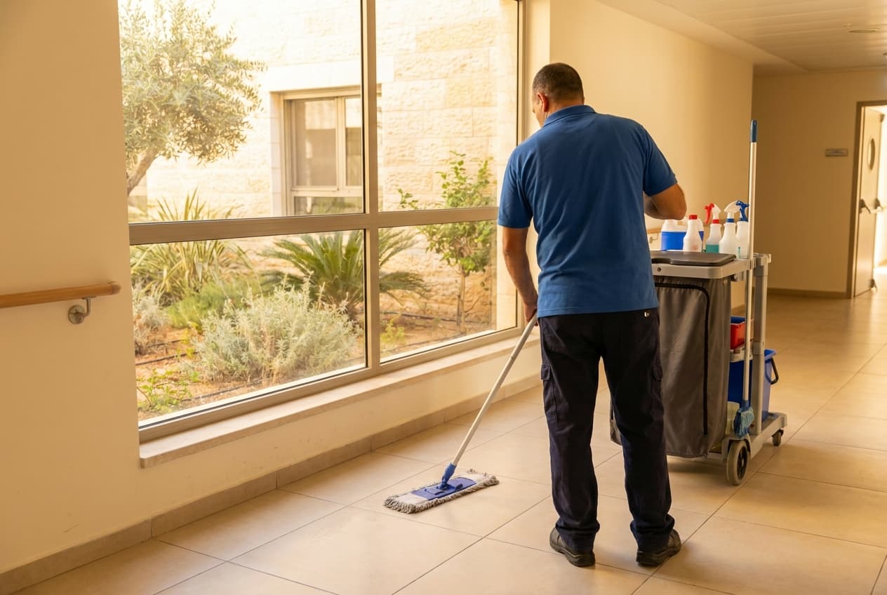 Cleaning staff for beit-avod in Even Yehuda